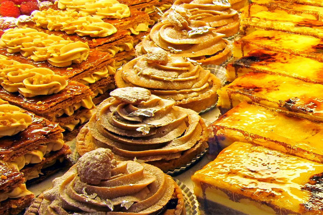 Delicias de la pastelería francesa